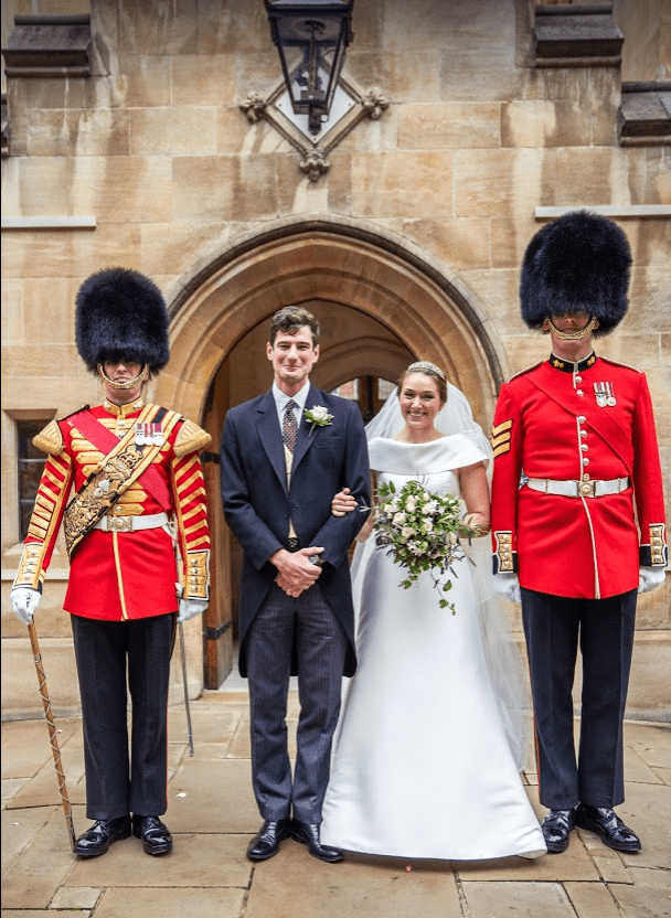 Eleanor Harbage and Thomas Bolitho married on Saturday 24 October 2020 (© Scott Collier)