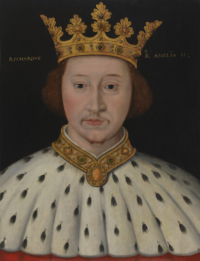 King Richard II, Unknown Artist, 1597-1618 NPG 4980(8) © National Portrait Gallery, London
